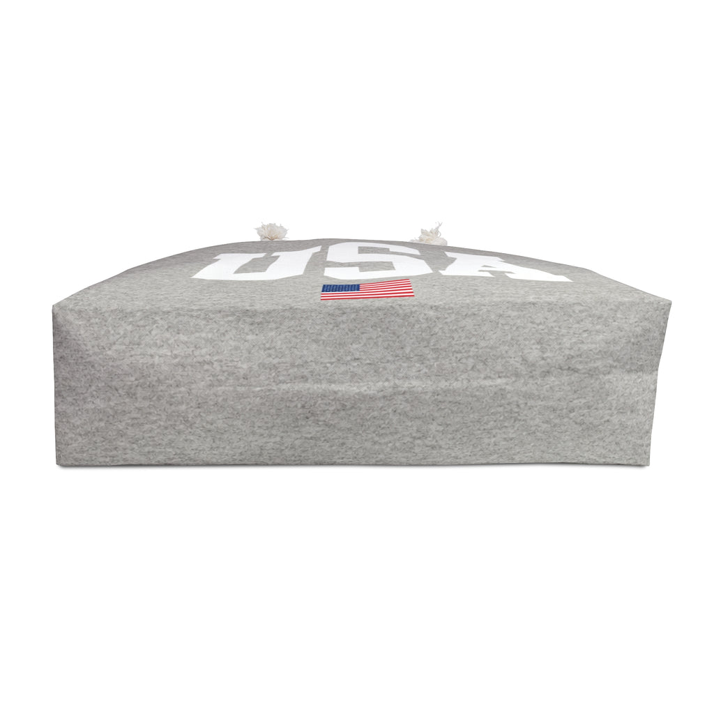 USA Varsity Tote - Heather Gray